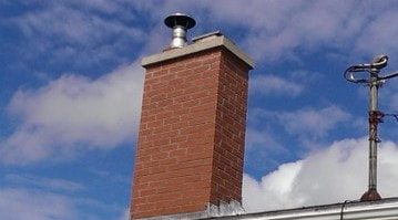 chimney with small rain cap