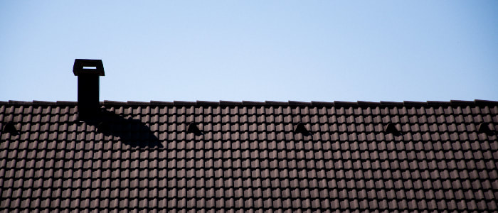 roof with chimney